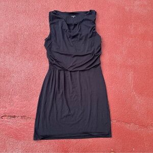 Garnet Hill Black Mini Dress